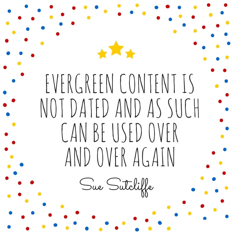 Evergreen content